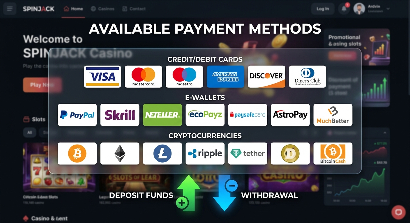 Metodi di pagamento: come depositare e prelevare - casino senza autoesclusione